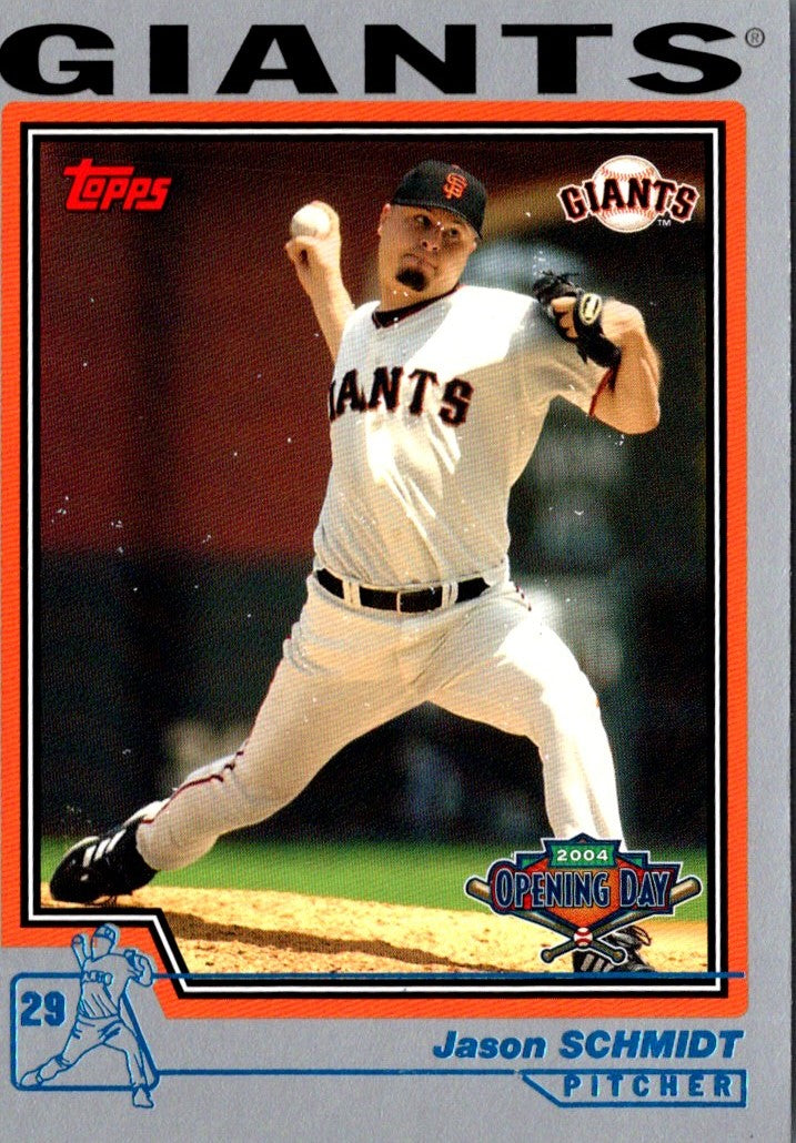 2004 Topps Opening Day Jason Schmidt