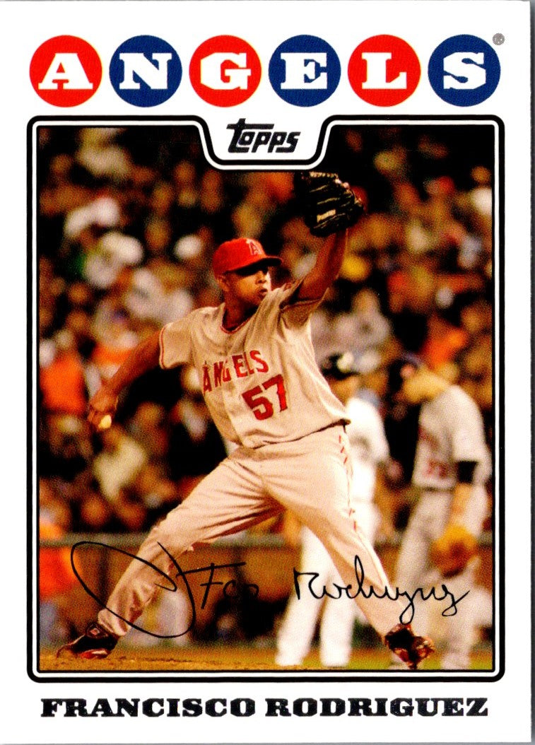 2008 Topps Francisco Rodriguez