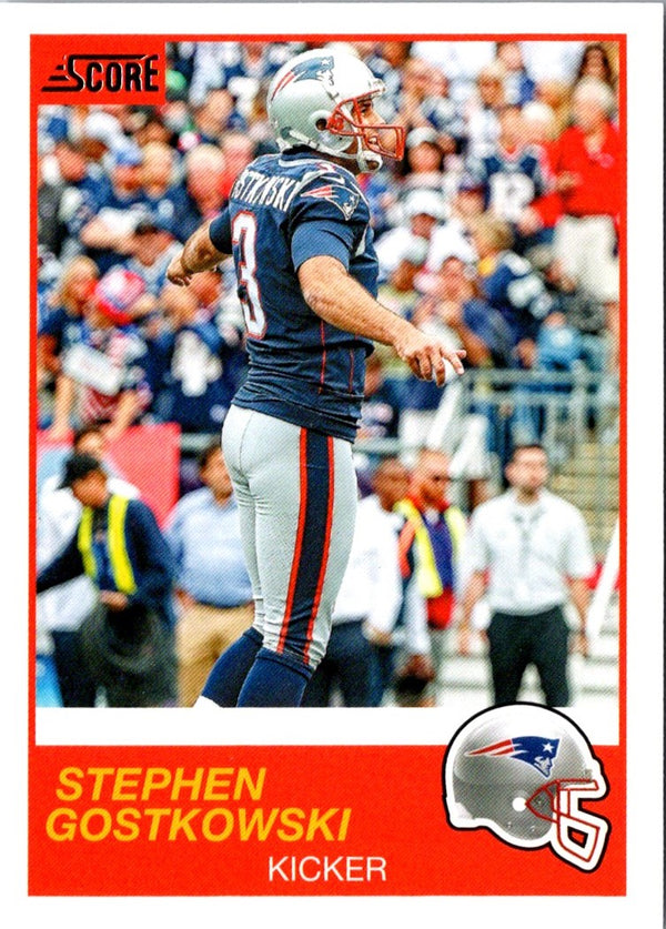 2019 Score Stephen Gostkowski #149