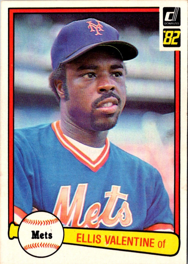 1982 Donruss Ellis Valentine