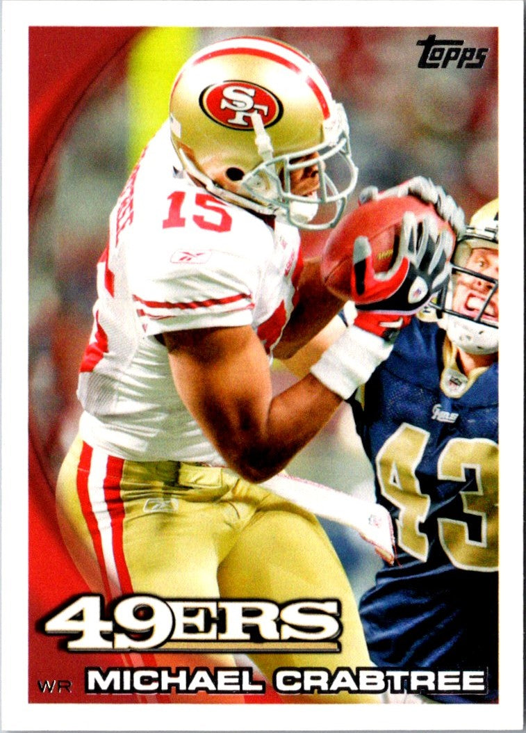 2010 Topps Michael Crabtree