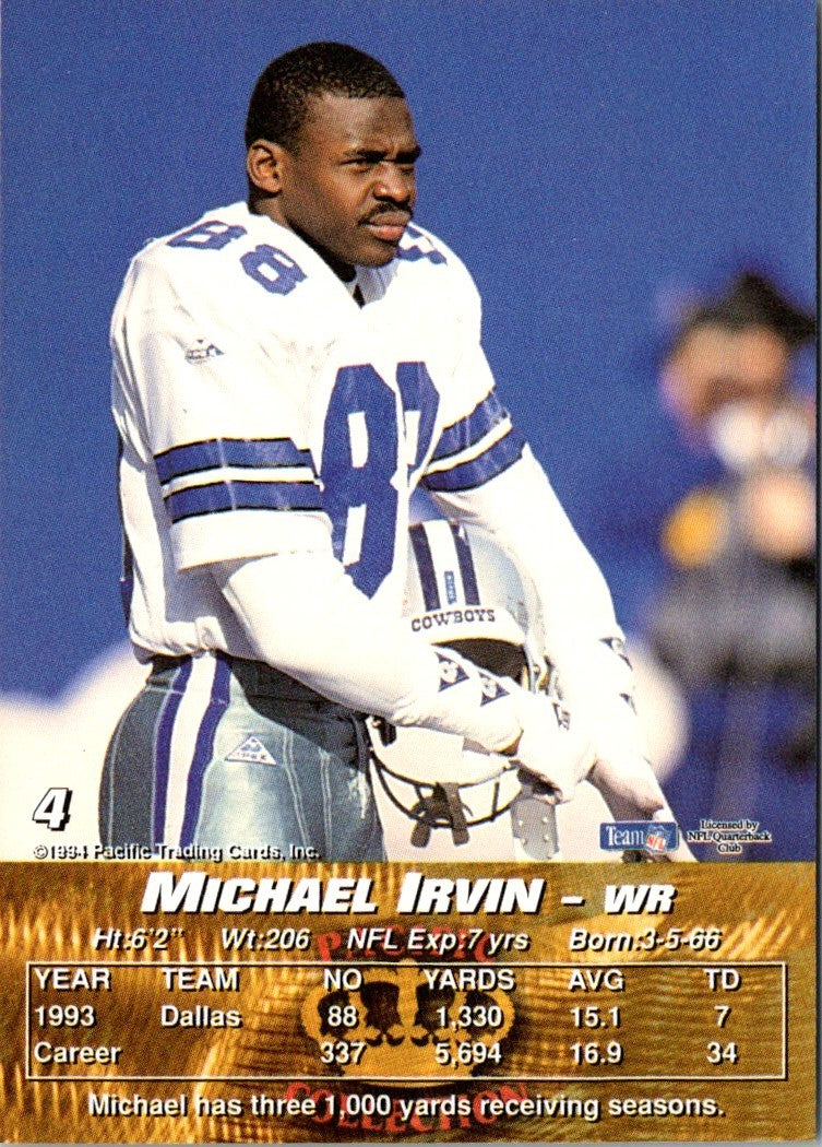 1994 Pacific Michael Irvin