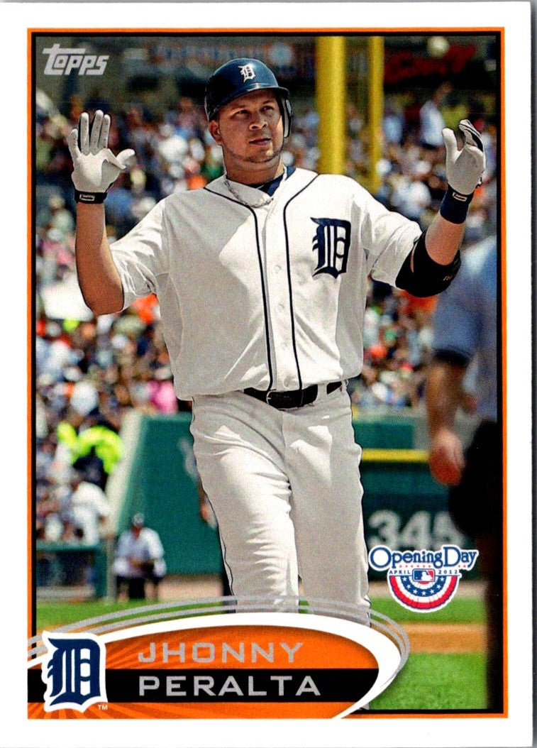 2012 Topps Opening Day Jhonny Peralta