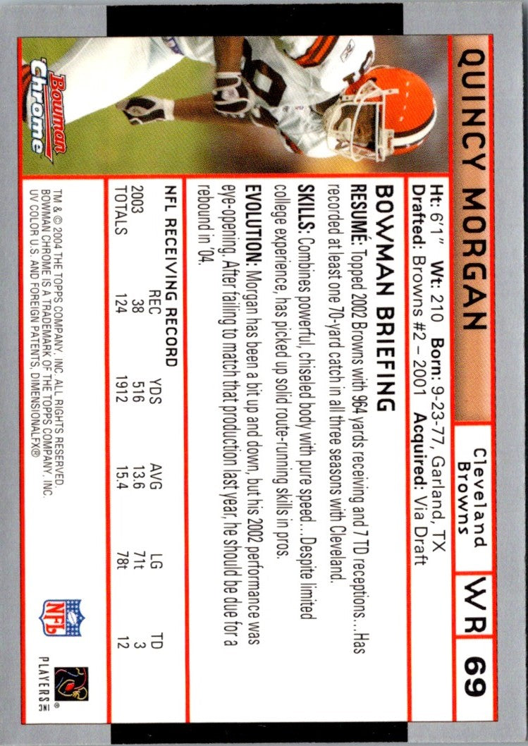 2004 Bowman Quincy Morgan