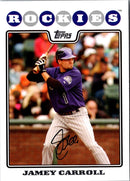 2008 Topps Jamey Carroll