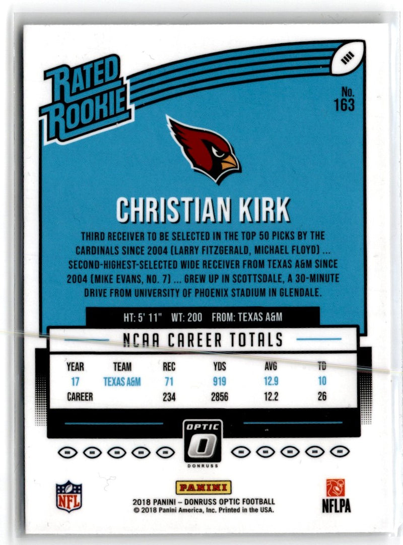 2018 Donruss Elite Green Christian Kirk