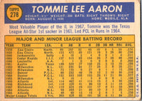 1970 Topps Tommie Aaron #278 EX-MT+