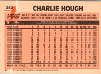 1983 O-Pee-Chee Charlie Hough #343