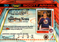 1991 Stadium Club Scott Arniel #30