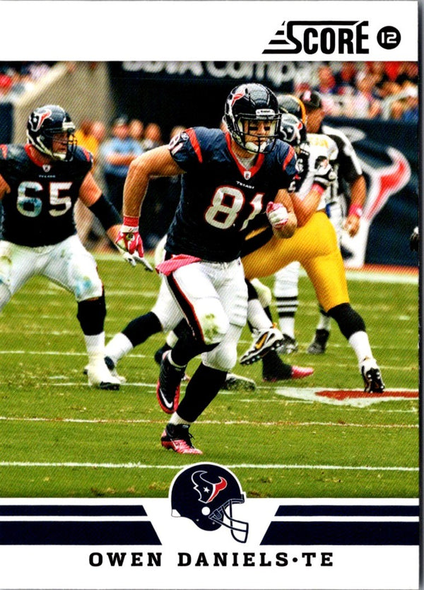 2012 Score Owen Daniels #177
