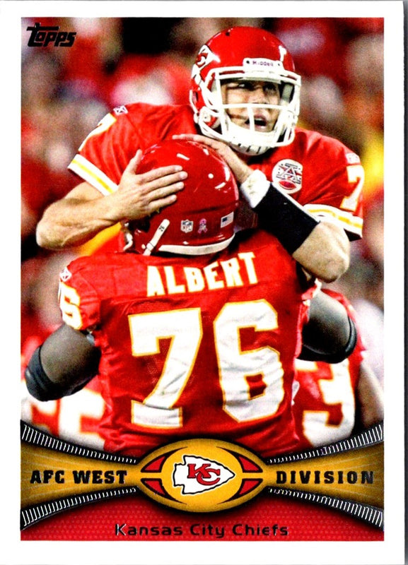 2012 Topps Kansas City Chiefs: Matt Cassel/Branden Albert #81