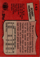 1987 Topps Bobby Humphery #143