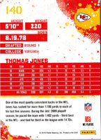 2010 Score Thomas Jones #140