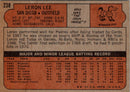 1972 Topps Leron Lee