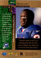 1997 Collector's Choice Turf Champions Thomas Lewis #TC30