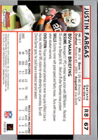 2004 Bowman Justin Fargas #67
