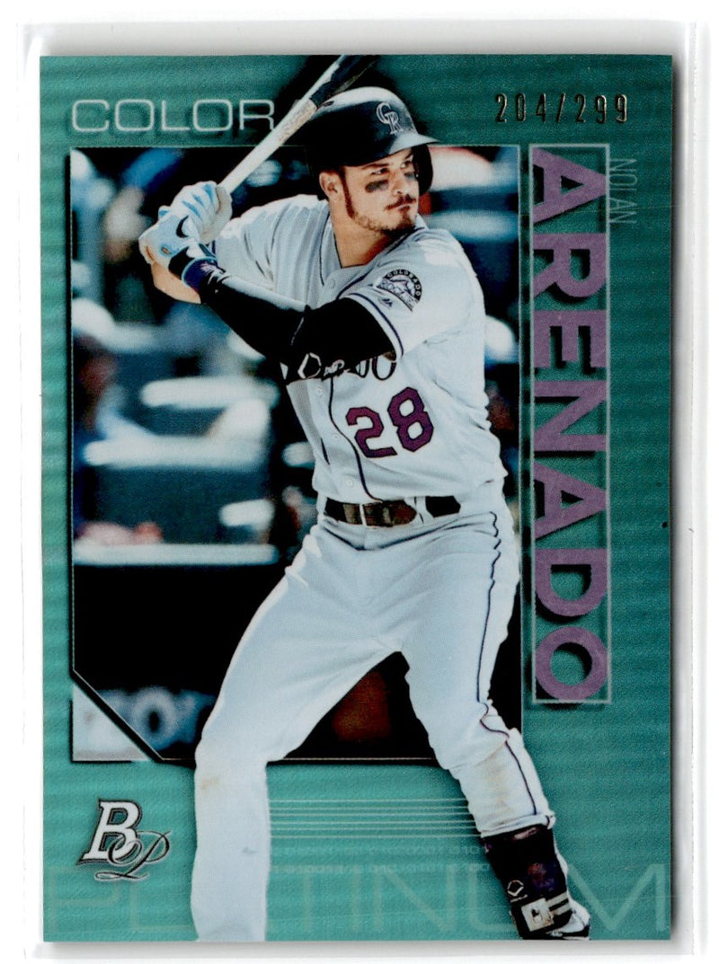 2020 Bowman Platinum Nolan Arenado