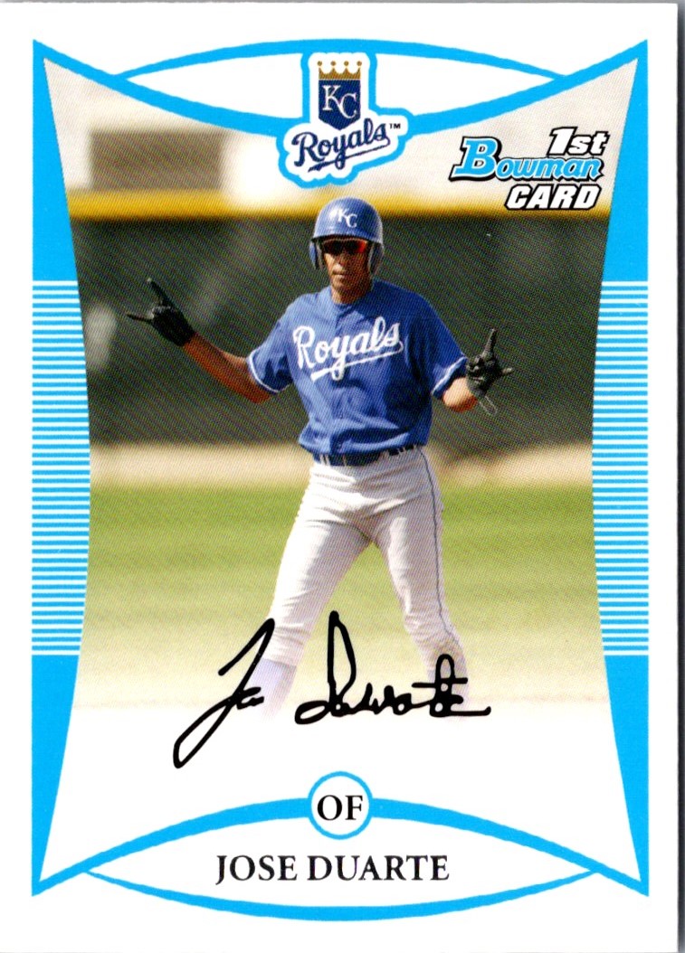 2008 Bowman Prospects Jose Duarte