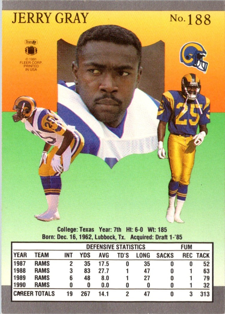 1991 Ultra Jerry Gray