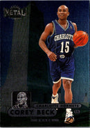 1997 Metal Universe Corey Beck