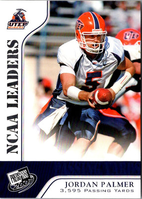 2007 Press Pass Jordan Palmer #54