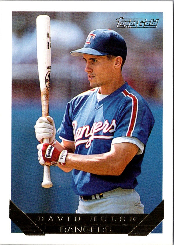 1993 Topps Gold David Hulse #118 Rookie