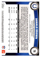 2011 Topps Donald Brown #76