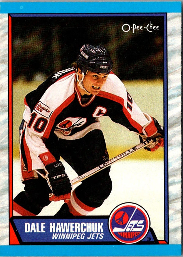 1989 O-Pee-Chee Dale Hawerchuk #122