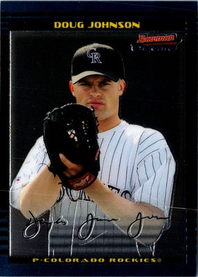 2002 Bowman Draft Picks & Prospects Doug Johnson #BDP36 Rookie