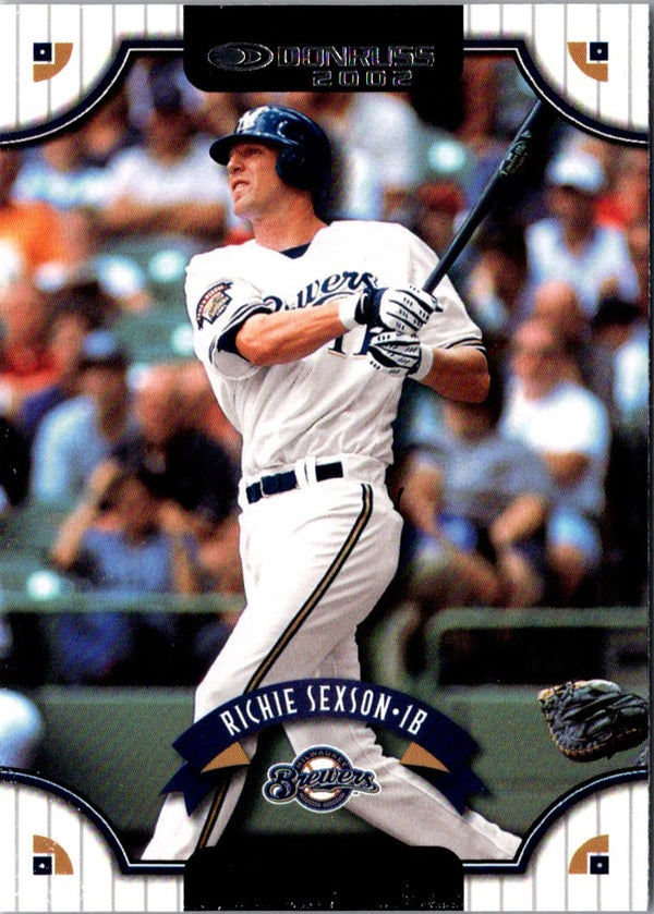 2002 Donruss Richie Sexson #97