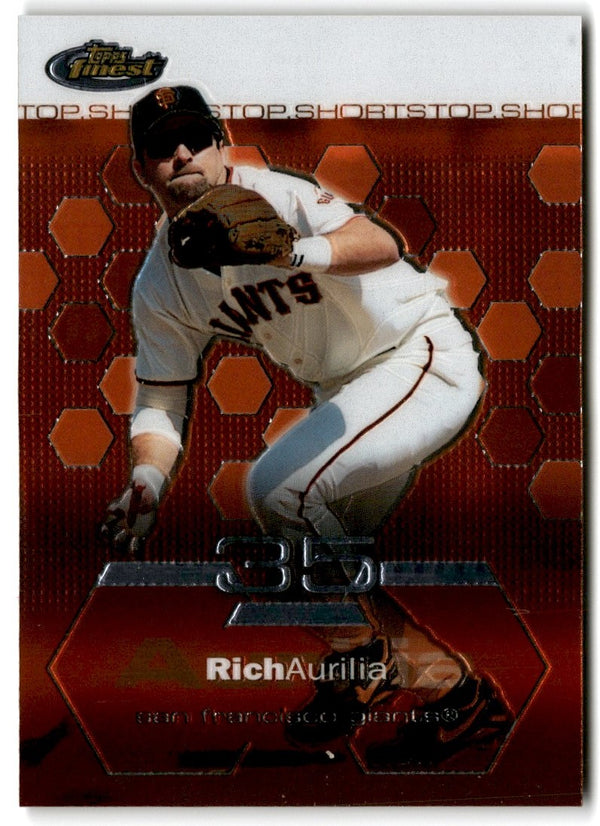 2003 Finest Rich Aurilia #15