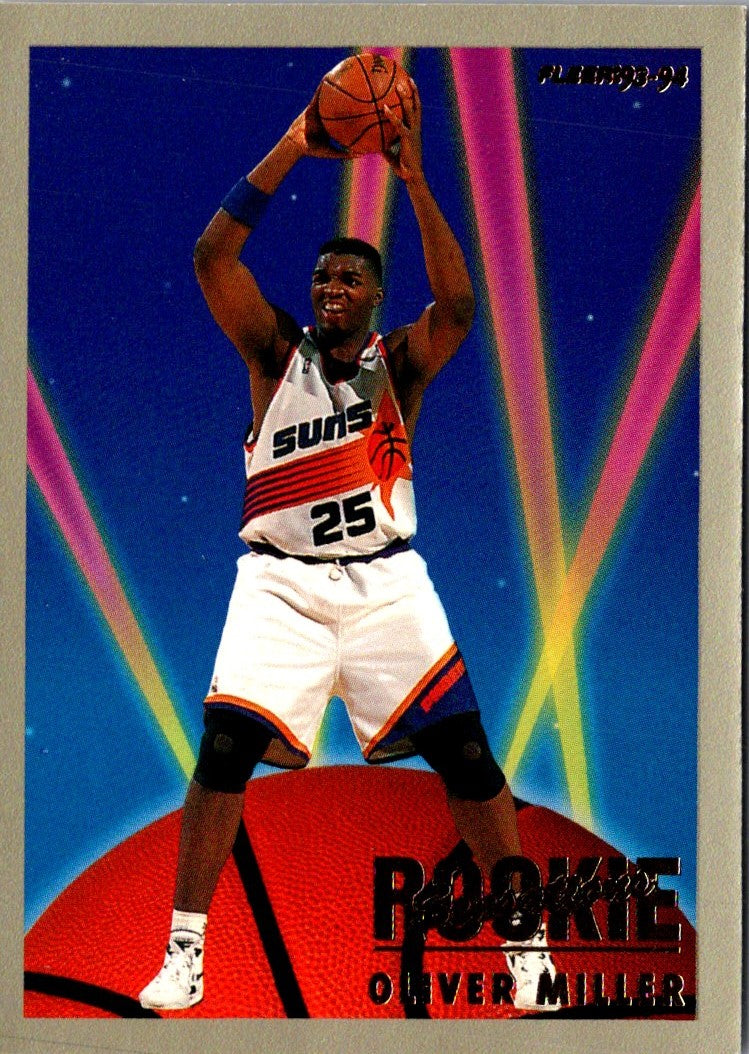 1993 Fleer Rookie Sensations Oliver Miller