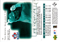 2001 UD Reserve Tony Batista #14