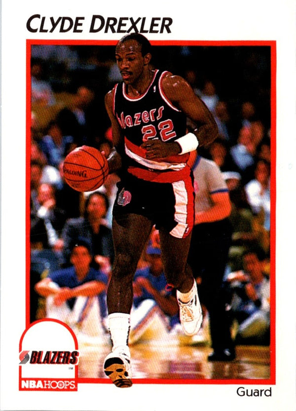 1991 Hoops McDonald's Clyde Drexler #34
