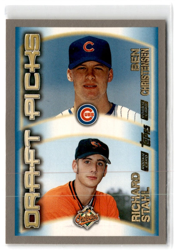 2000 Topps Chrome Ben Christensen/Richard Stahl #450 Rookie