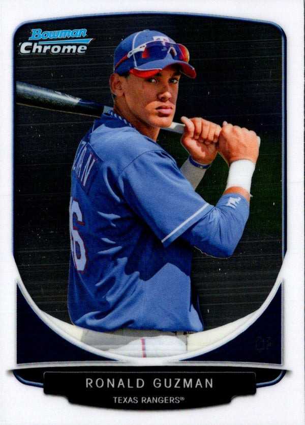 2013 Bowman Chrome Prospects Ronald Guzman #BCP74