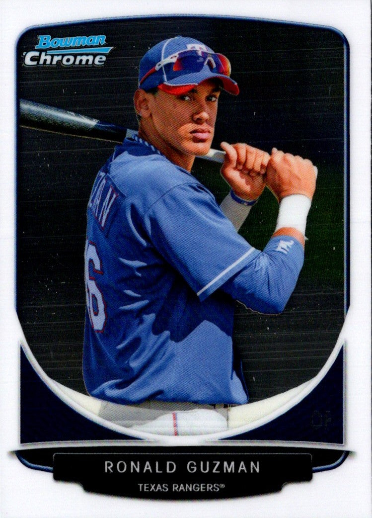 2013 Bowman Chrome Prospects Ronald Guzman