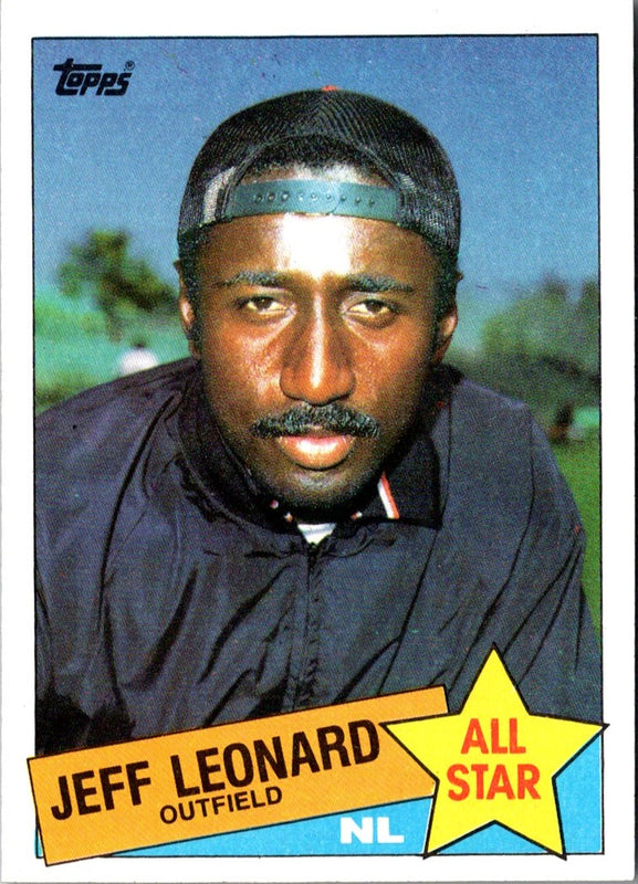 1985 Topps Jeff Leonard #718