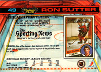 1991 Stadium Club Ron Sutter #49