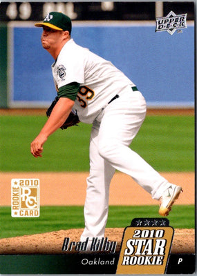 2010 Upper Deck Brad Kilby #26 Rookie