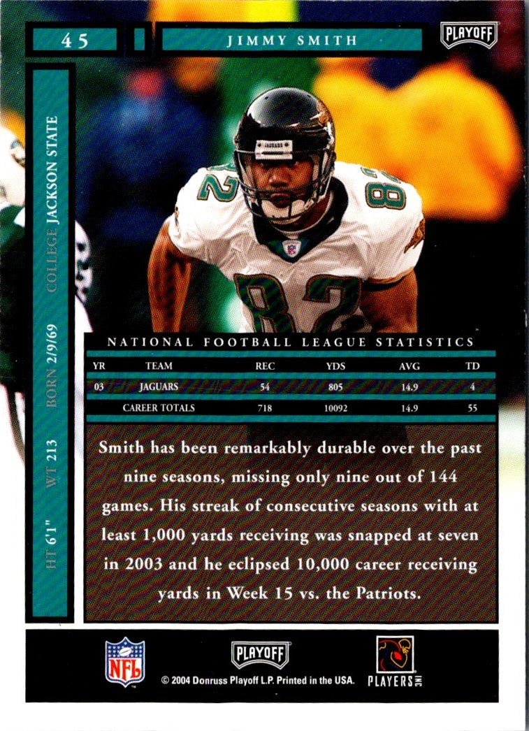 2004 Playoff Honors Jimmy Smith