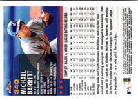 2000 Topps Michael Barrett #340