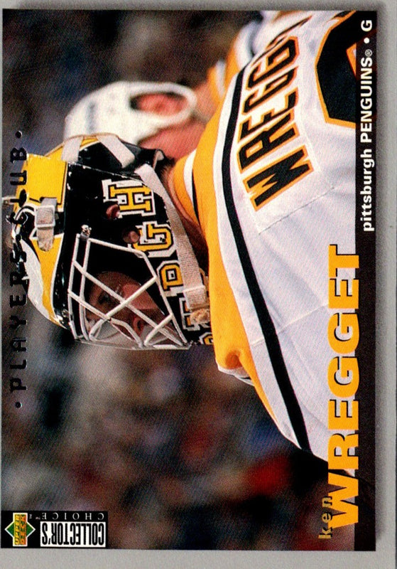 1995 Collector's Choice Player's Club Ken Wregget #314