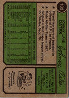 1974 Topps Johnny Oates #183