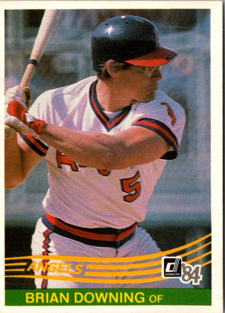 1984 Donruss Brian Downing