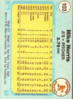 1982 Fleer Mike Norris #103