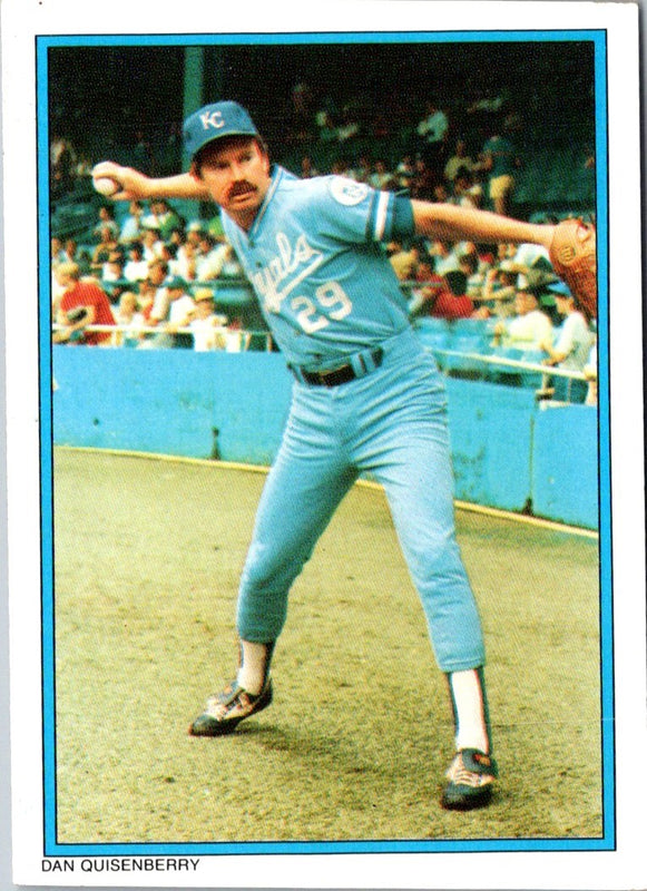 1985 Topps Glossy Send-Ins Dan Quisenberry #35