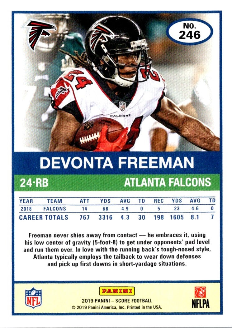 2019 Score Devonta Freeman