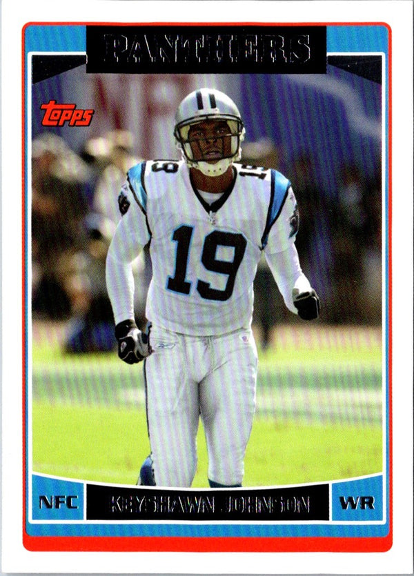 2006 Topps Keyshawn Johnson #179