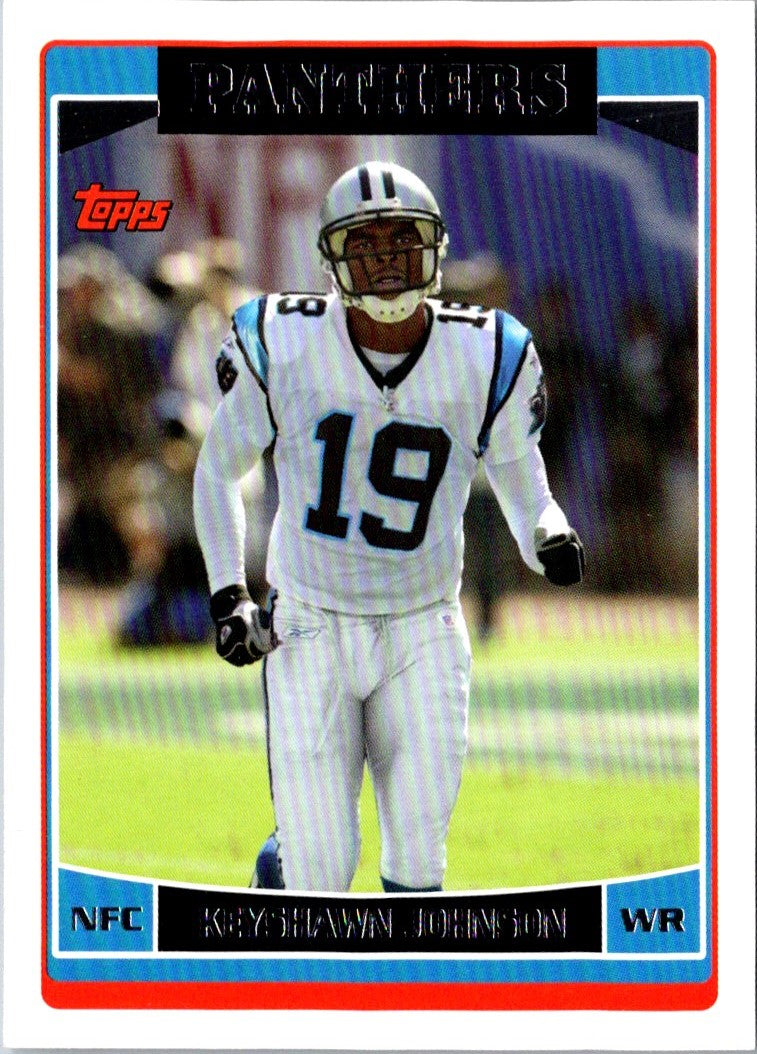 2006 Topps Keyshawn Johnson